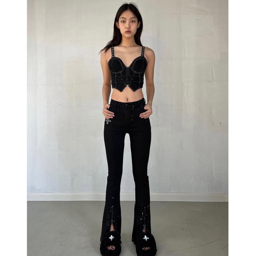 Smfk 2022SS “Wonderland” Mermaid Jeans Vest
